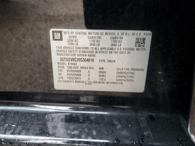 3GTU2VEC2EG364810 GMC Sierra