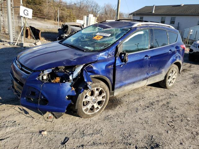 Salvage cars for sale from Copart York Haven, PA: 2015 Ford Escape Titanium