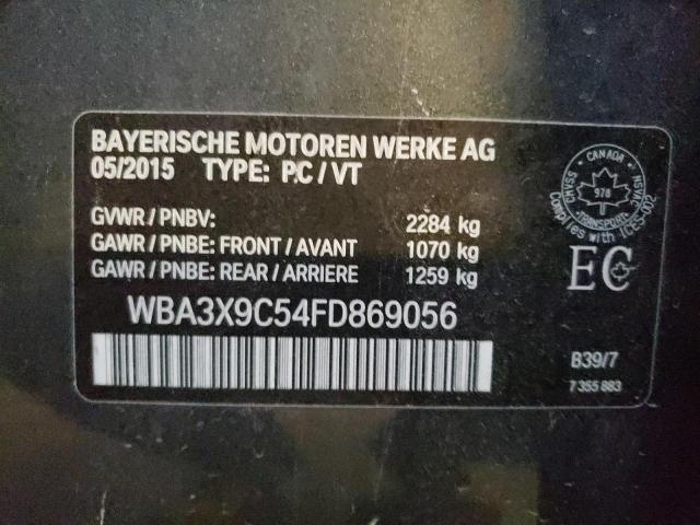 WBA3X9C54FD869056 BMW 335 Xigt