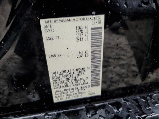 1N4BL4BV7KN309993 Nissan ALTIMA S