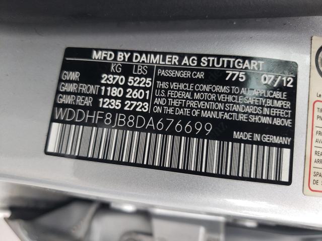 VIN WDDHF8JB8DA676699 2013 Mercedes-Benz E-Class, 3... no.12