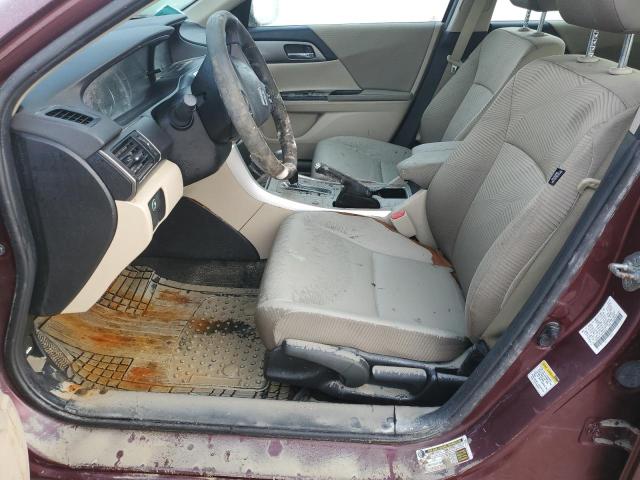  HONDA ACCORD 2014 Burgundy