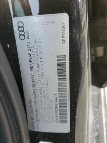2015 AUDI A6 PREMIUM - WAUFFAFC0FN014408