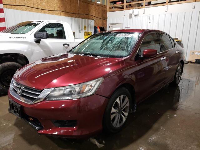 Salvage cars for sale from Copart Anchorage, AK: 2013 Honda Accord LX