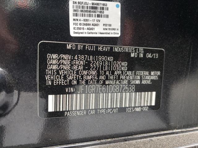 JF1GR7E61DG872538 Subaru Impreza Wrx