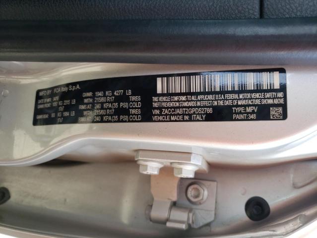 2016 JEEP RENEGADE L - ZACCJABT2GPD52766