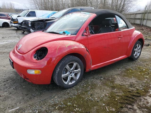 Salvage cars for sale from Copart Arlington, WA: 2005 Volkswagen New Beetle