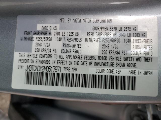 2021 MAZDA CX-9 GRAND - JM3TCADY2M0517971