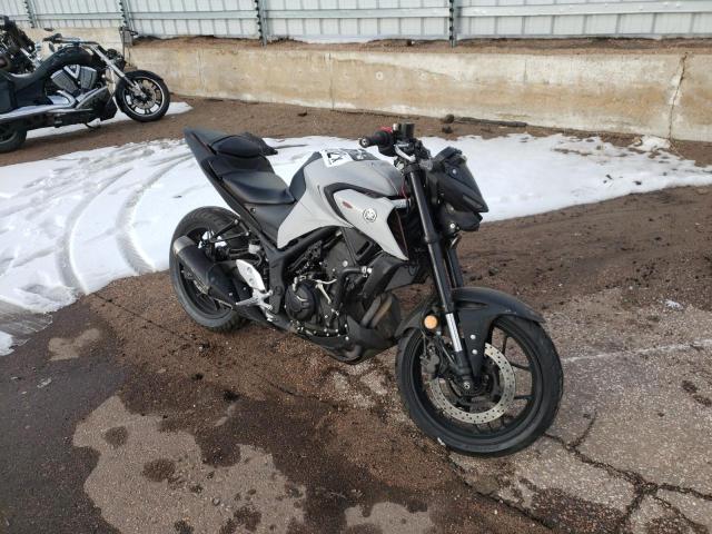 Salvage cars for sale from Copart Colorado Springs, CO: 2020 Yamaha MT-03