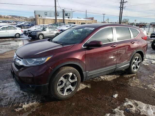 Salvage cars for sale from Copart Colorado Springs, CO: 2018 Honda CR-V EXL