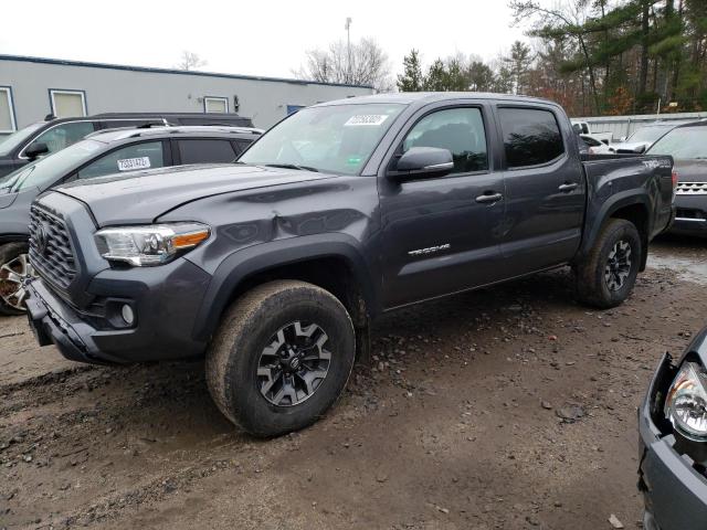 Salvage cars for sale from Copart Lyman, ME: 2021 Toyota Tacoma DOU