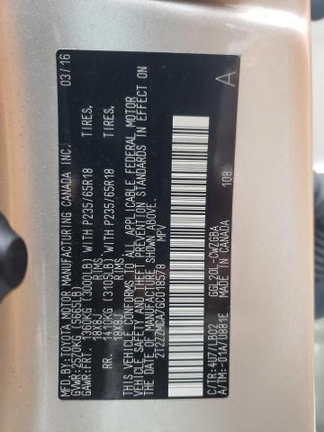 2016 LEXUS RX 350 - 2T2ZZMCA7GC018578