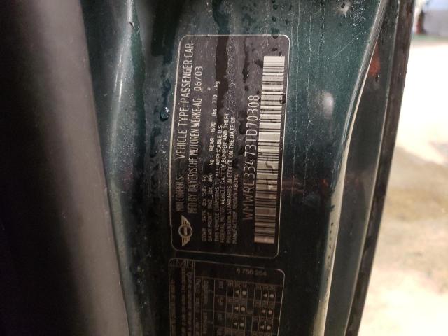 WMWRE33473TD70308 Mini Cooper