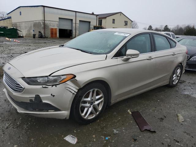 Salvage cars for sale from Copart Windsor, NJ: 2017 Ford Fusion SE