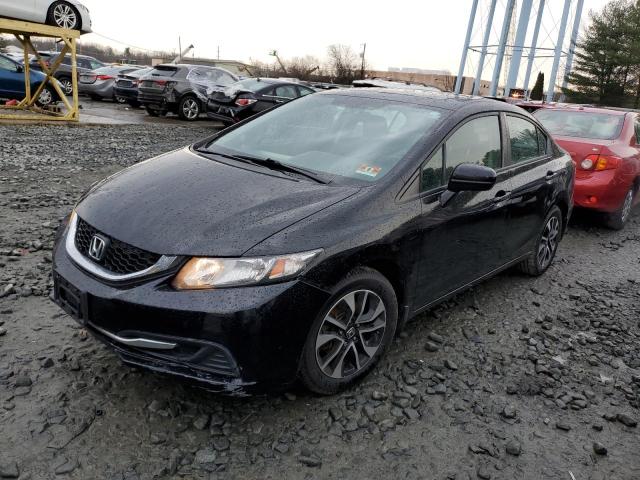 Salvage cars for sale from Copart Windsor, NJ: 2015 Honda Civic EX
