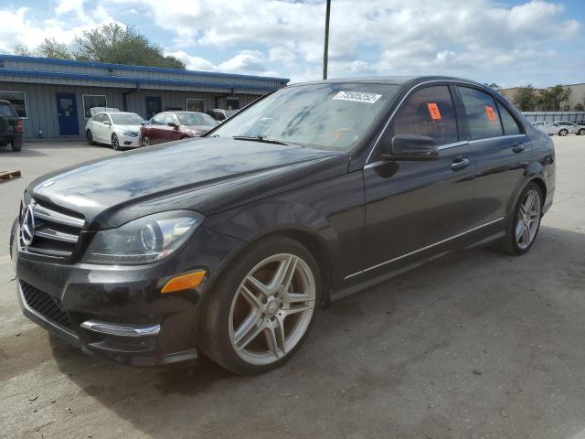 Salvage cars for sale from Copart Orlando, FL: 2014 Mercedes-Benz C 250