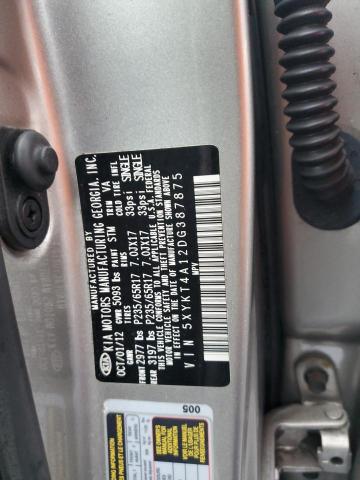 5XYKT4A12DG387875 KIA SORENTO LX