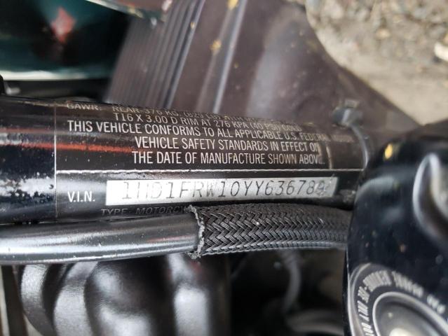 2000 HARLEY-DAVIDSON FLHRCI 1HD1FRW10YY636789