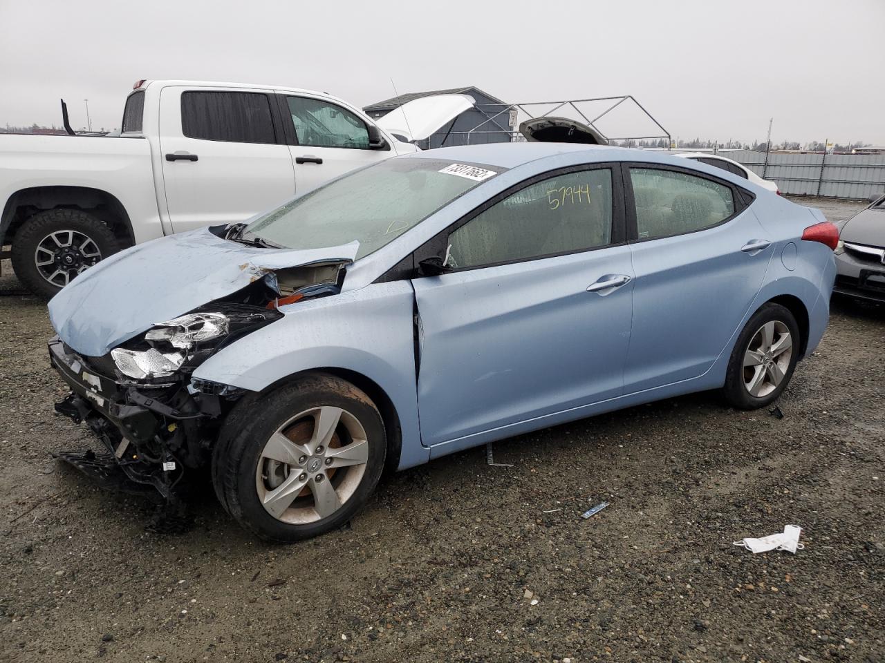 KMHDH4AE3DU730202 2013 Hyundai Elantra Gls