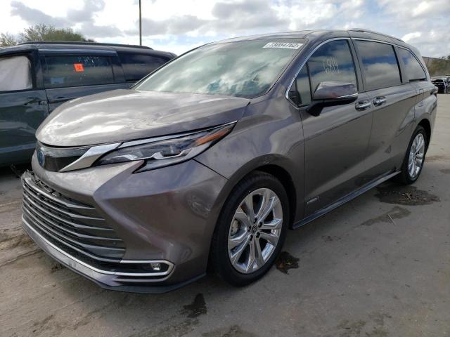 2021 TOYOTA SIENNA LIMITED for Sale | FL - ORLANDO SOUTH | Thu. Jan 19 ...