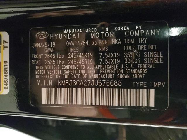2018 HYUNDAI TUCSON VAL - KM8J3CA27JU676688