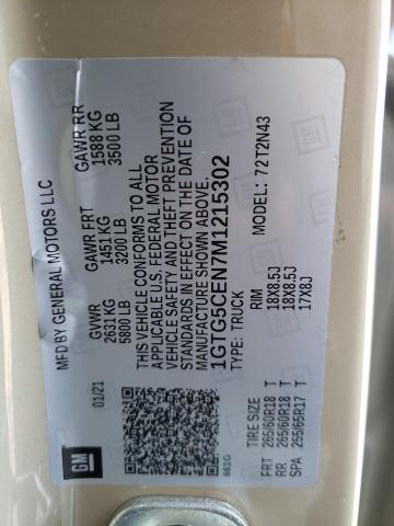 1GTG5CEN7M1215302 GMC Canyon