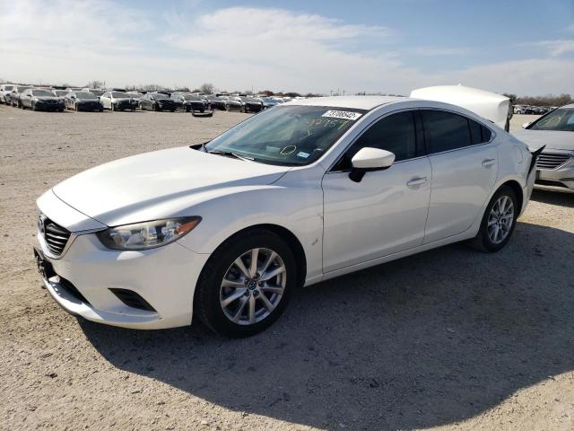 Salvage cars for sale at San Antonio, TX auction: 2016 Mazda 6 Sport