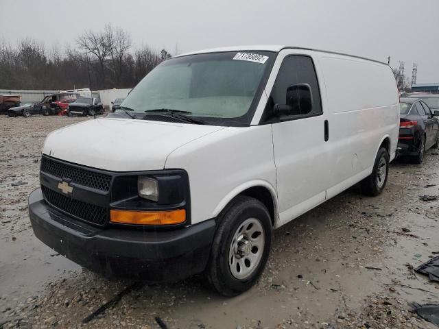 Salvage cars for sale from Copart Memphis, TN: 2013 Chevrolet Express G1