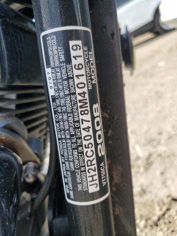 2008 HONDA VT750 CA JH2RC50478M401619