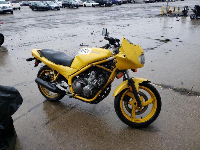 Salvage motorcycles for sale at Woodhaven, MI auction: 1995 Yamaha XJ600 S