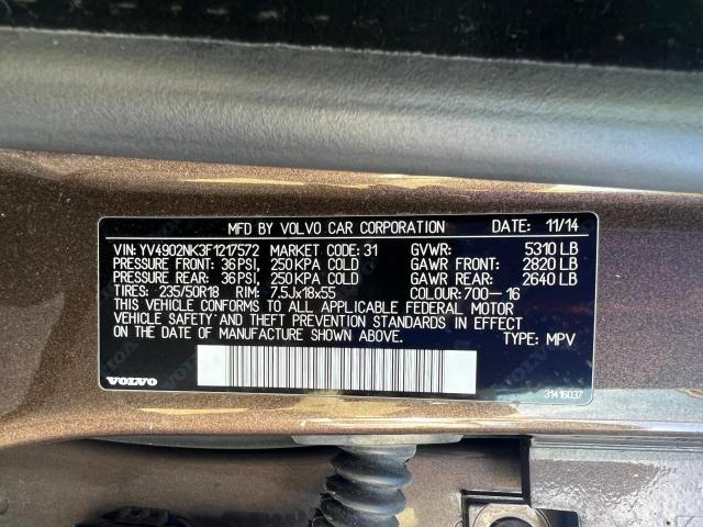 YV4902NK3F1217572 Volvo XC70