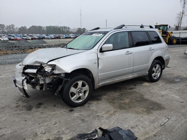 Salvage cars for sale from Copart Dunn, NC: 2003 Mitsubishi Outlander