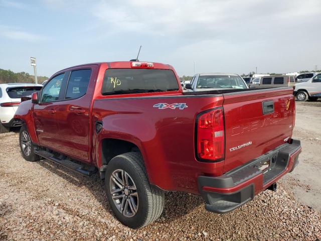 VIN 1GCGTBEN6M1233290 2021 CHEVROLET COLORADO no.2