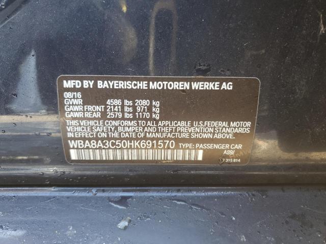 WBA8A3C50HK691570 BMW 320 XI