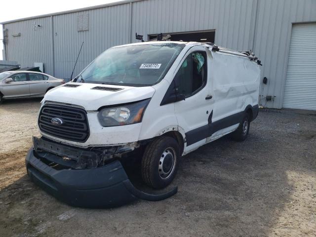 Salvage trucks for sale at Jacksonville, FL auction: 2019 Ford Transit T