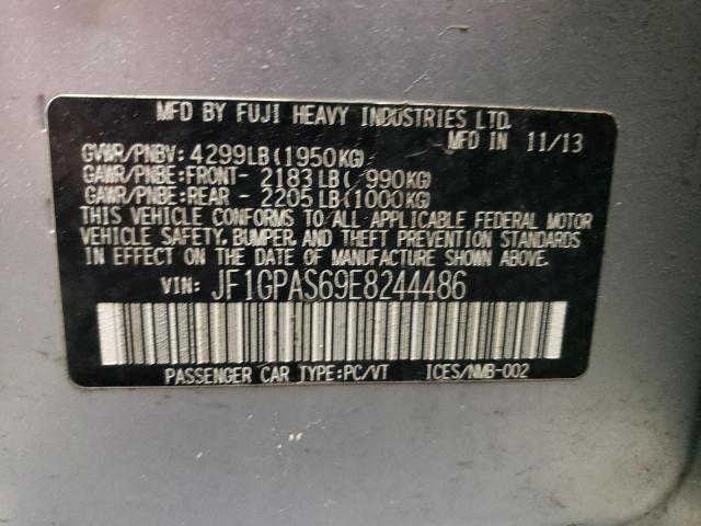 JF1GPAS69E8244486 Subaru Impreza Sport Limited