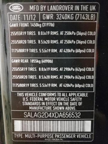 SALAG2D4XDA656532 Land Rover LR4