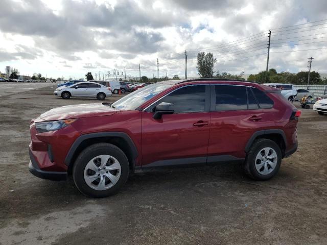 Salvage cars for sale from Copart Miami, FL: 2019 Toyota Rav4 LE