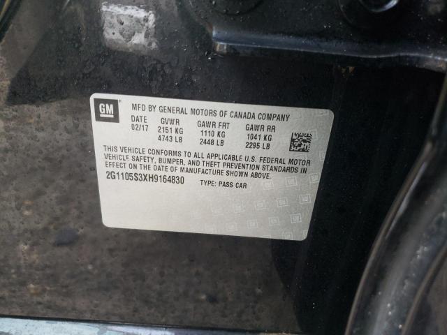 2017 CHEVROLET IMPALA LT - 2G1105S3XH9164830