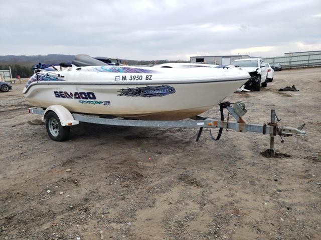 Salvage boats for sale at Chatham, VA auction: 1998 Seadoo Boat