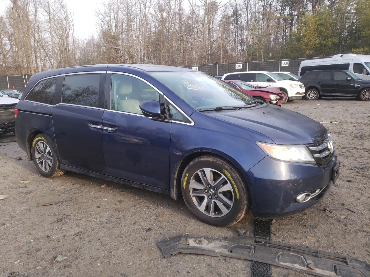 5FNRL5H92FB111321 2015 Honda Odyssey Touring