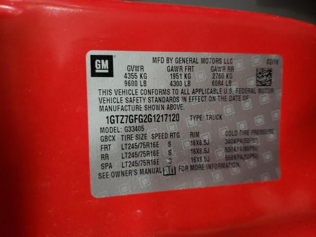1GTZ7GFG2G1217120 GMC Savana G3500