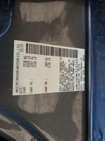 2021 NISSAN ALTIMA SR - 1N4BL4CW7MN313262