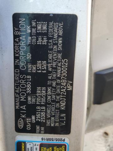 KNDJT2A24B7300125 KIA SOUL +