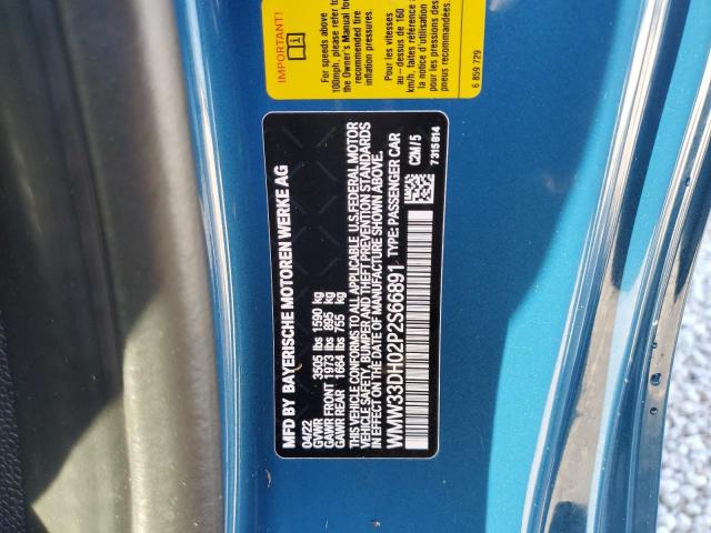 WMW33DH02P2S66891 Mini Cooper