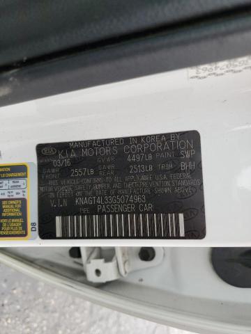 KNAGT4L33G5074963 KIA Optima Lx
