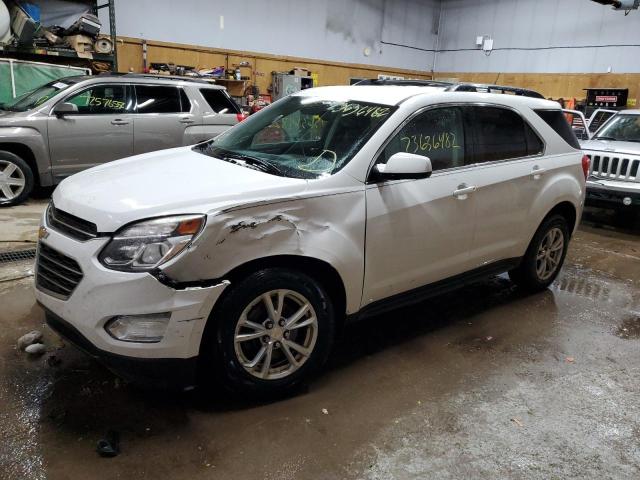 Salvage cars for sale from Copart Kincheloe, MI: 2016 Chevrolet Equinox LT