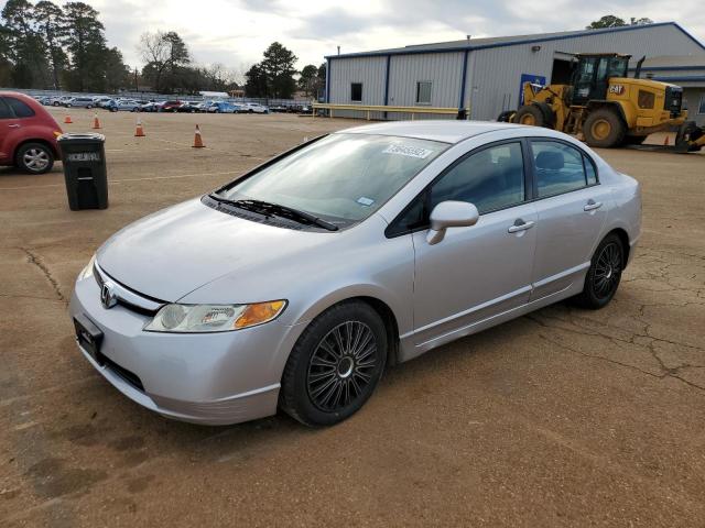 Salvage cars for sale from Copart Longview, TX: 2006 Honda Civic LX