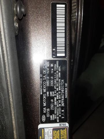 3KPFK4A71HE017724 KIA FORTE LX