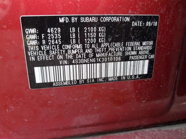 4S3BNEN61K3010106 Subaru Legacy 3.6r Limited